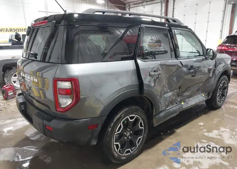 2025 Ford Bronco Sport Outer Banks z USA, uszkodzony, nr VIN 3FMCR9CN4SRF18254